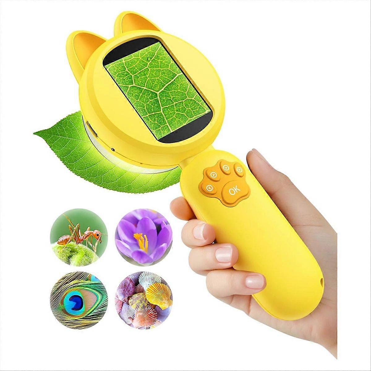 Microscope for Kids - 2 Inches LCD Screen