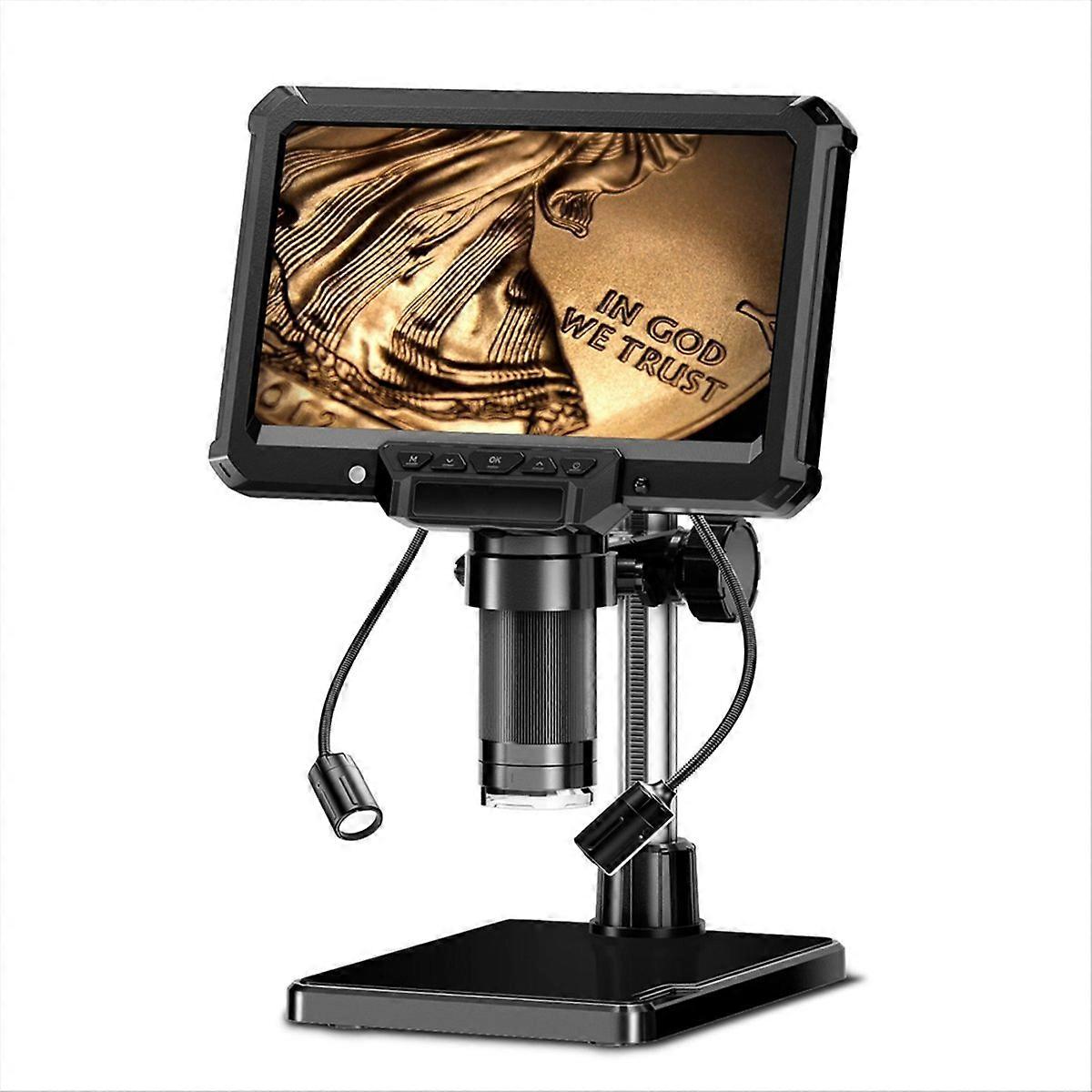 Digital Microscope with 7 inch IPS Screen Coin Microscope