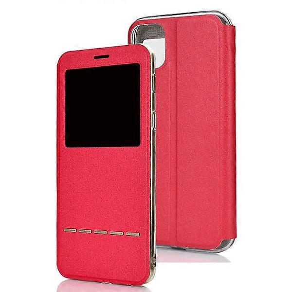 Compatible with iPhone 12 Mini - Stylish Practical Leman Case Red