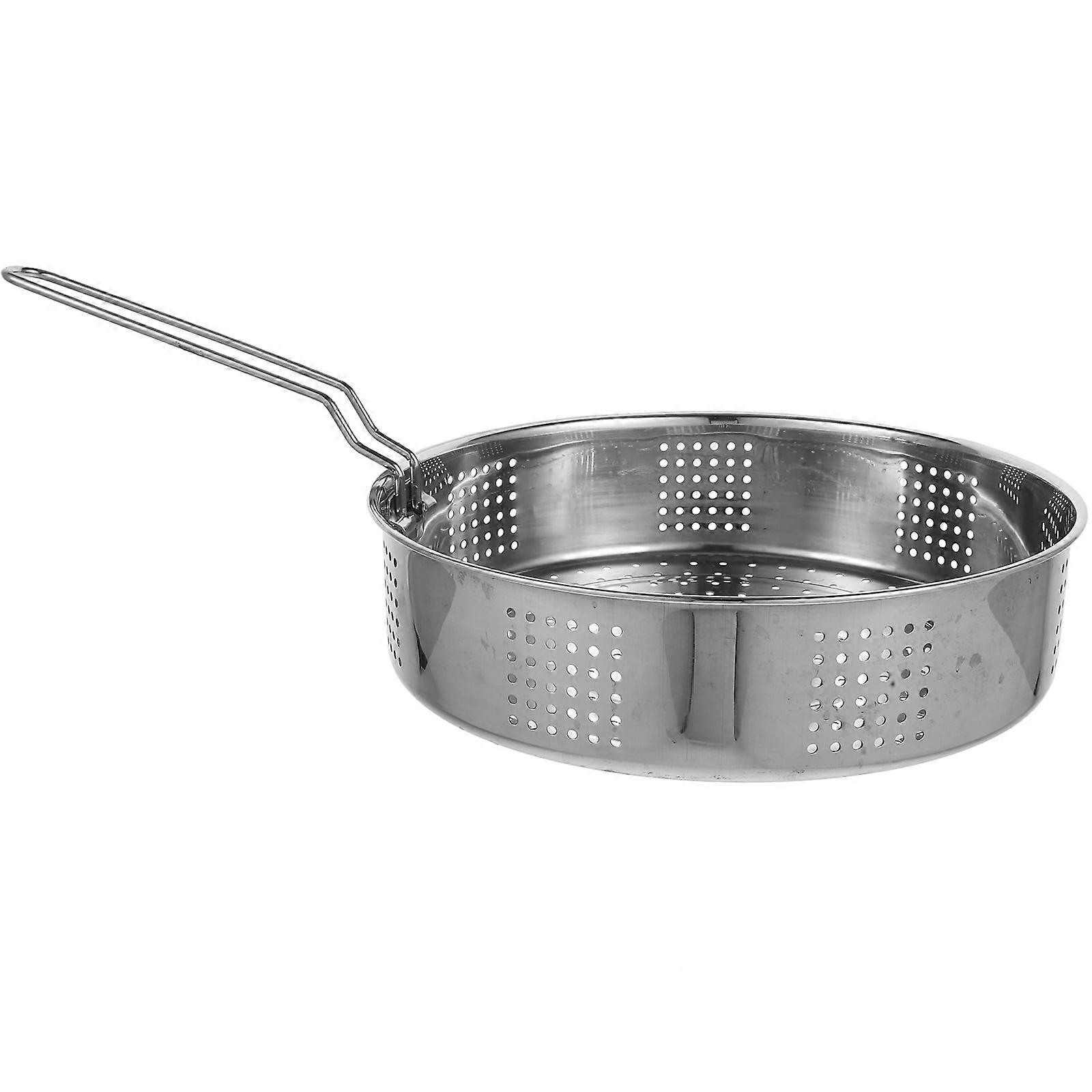 Stainless Steel Steaming Basket Steamer Pot Insert Rack Dumpling for Vegetables