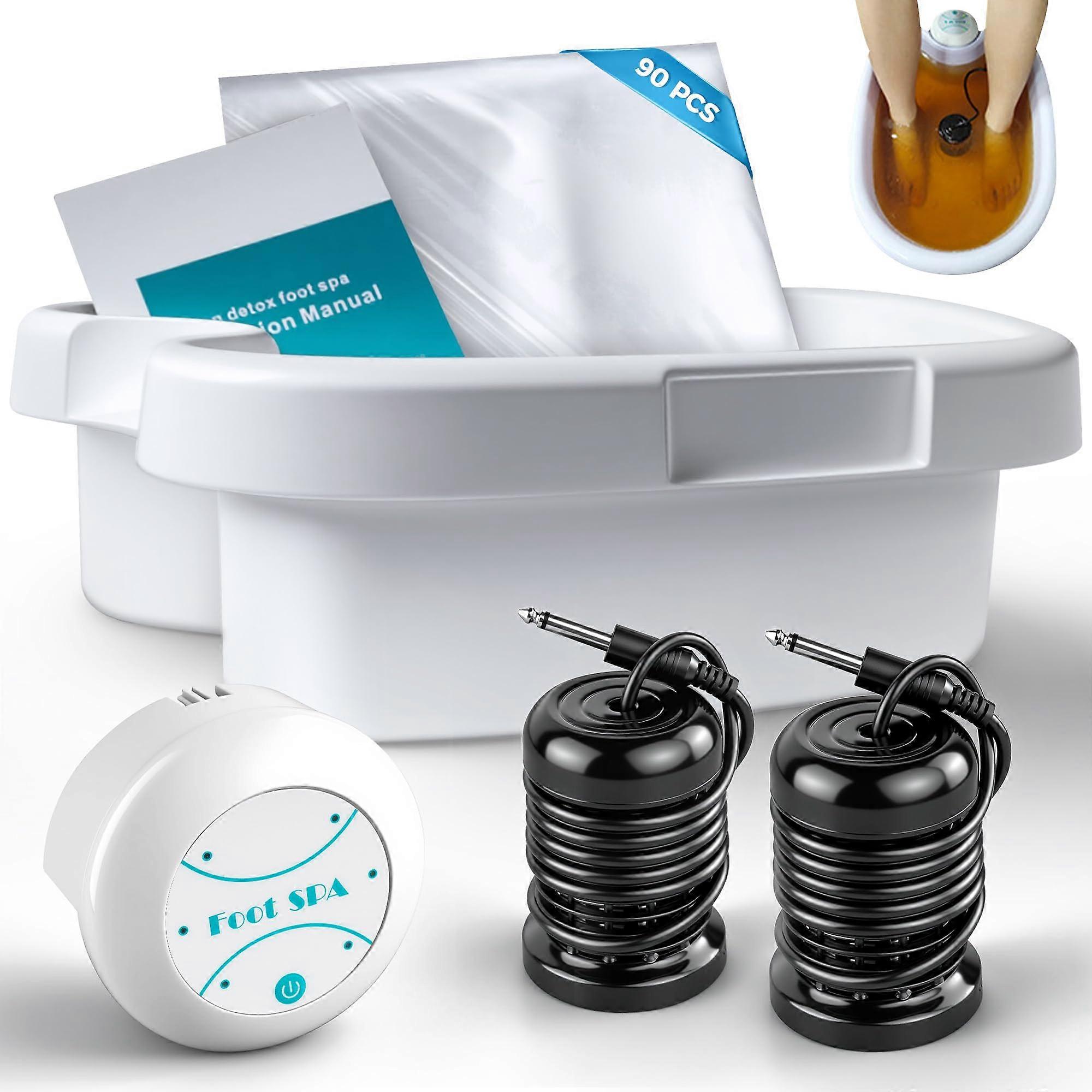 Ionic Foot Detox Machine with Array and Liner, Professional Foot Spa for Home Use, Improves Circulation