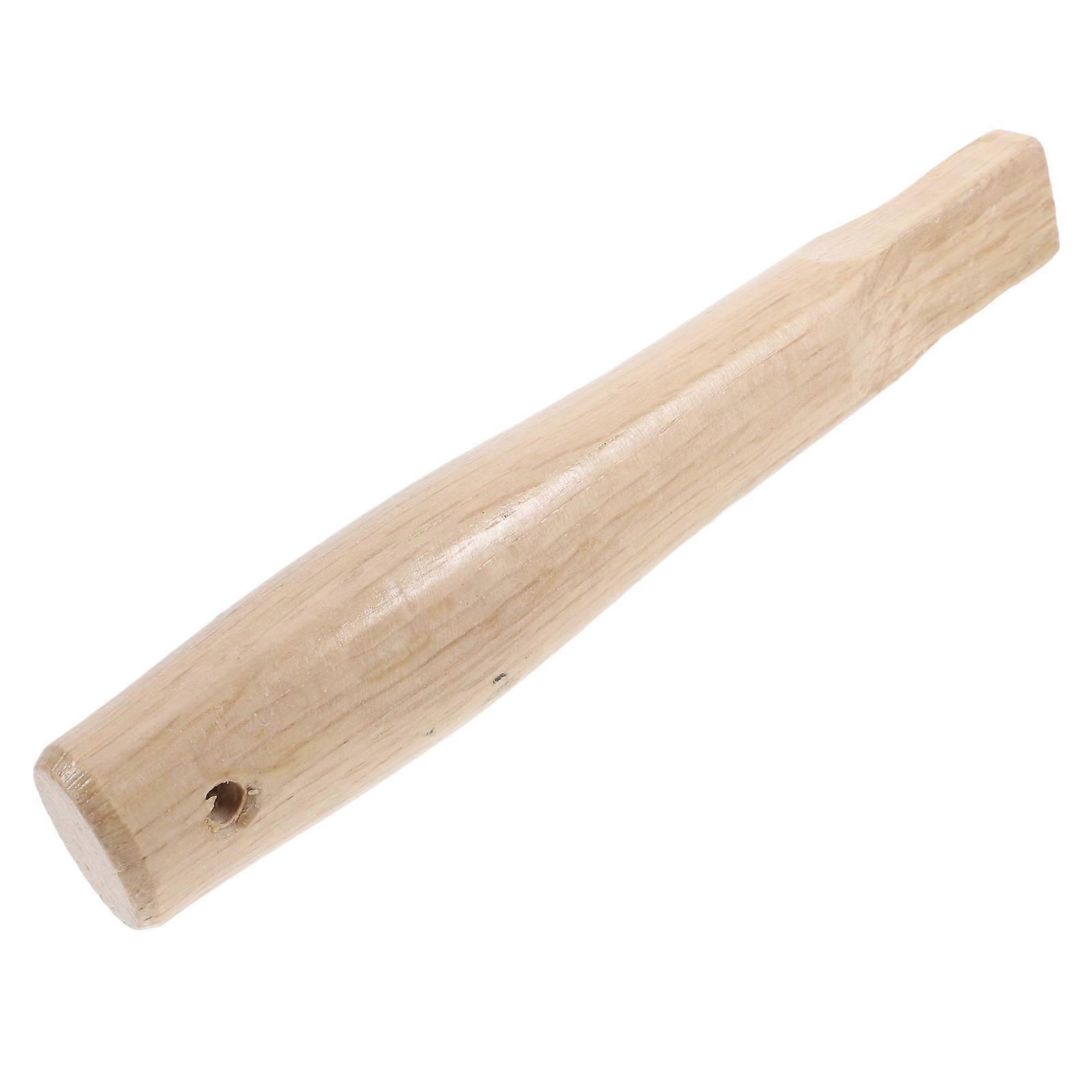 Hammer Handle Replacement with Solid Wood Material for Woodworking
