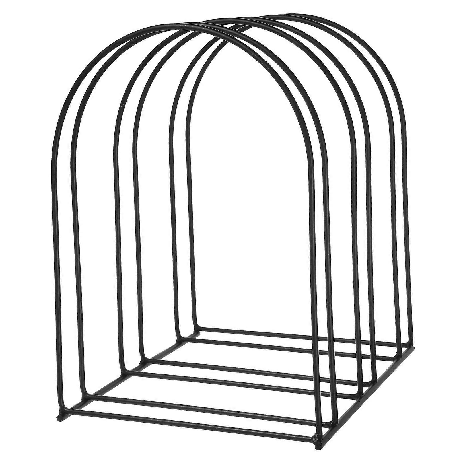 Black Iron Woolen Hat Stand for Storage Hat Holder Display Rack