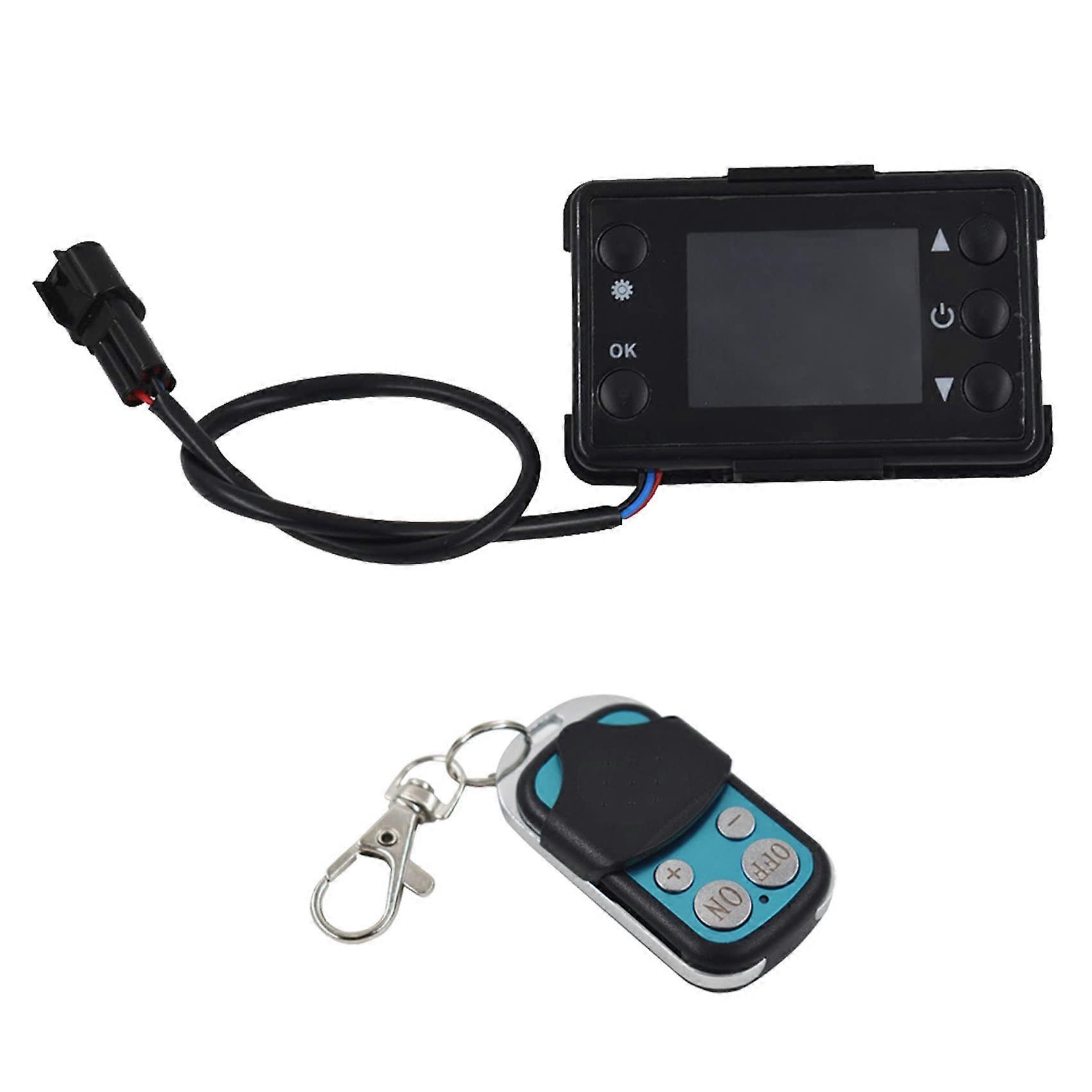 Diesel Heater Switch 24V 12V Universal LCD Controller for Car Parking Heater Replacement