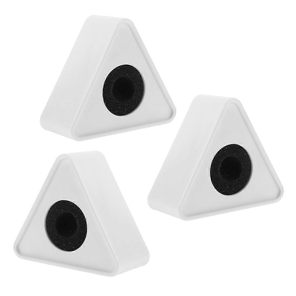 Plastic Microphone Logo Flag Mic Flag for Interview Use 3Pcs Set