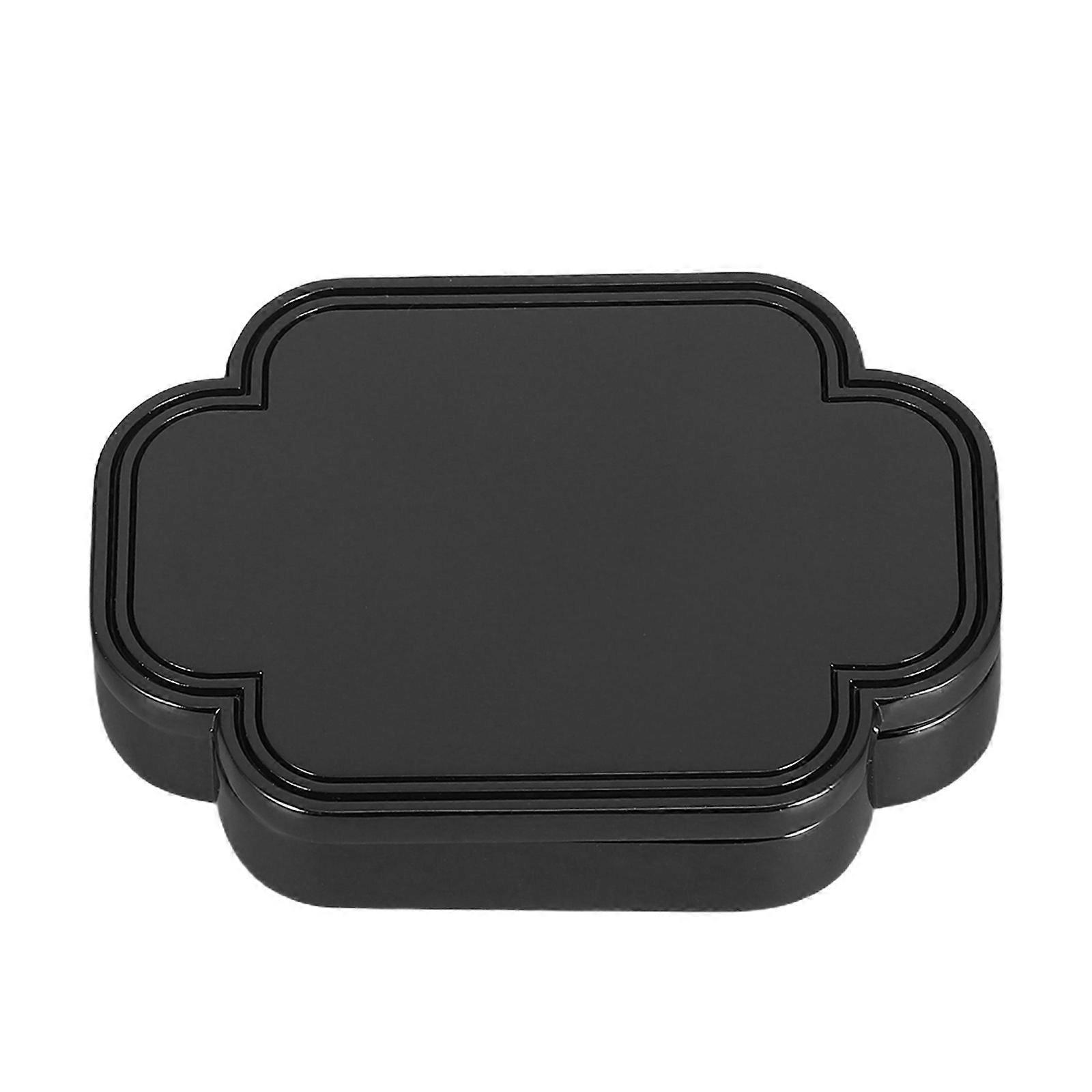 Solid Perfume Container Featuring Slidepull Operation for 1 Metal Balm Case