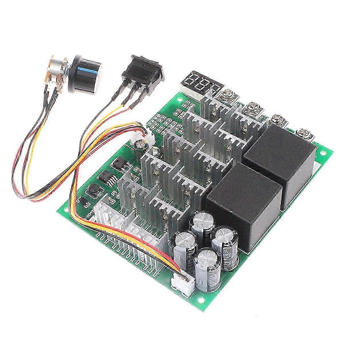 DC10V-55V Motor Speed Controller Digital Display 60A Regulator
