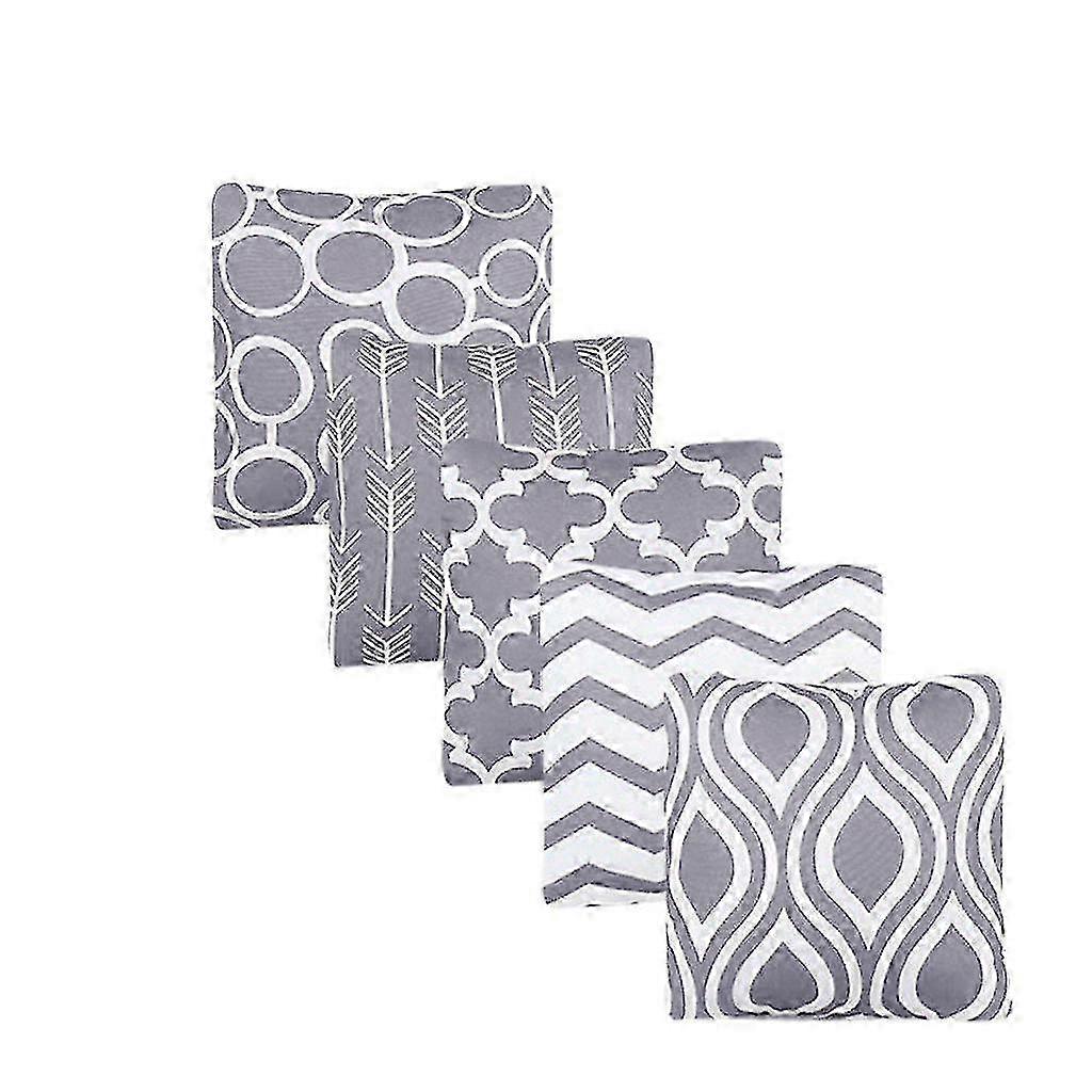 5pcs Cotton Craft Fabric Bundle Patchwork Squares Quilting Sewing Patchwork Diy 25-26