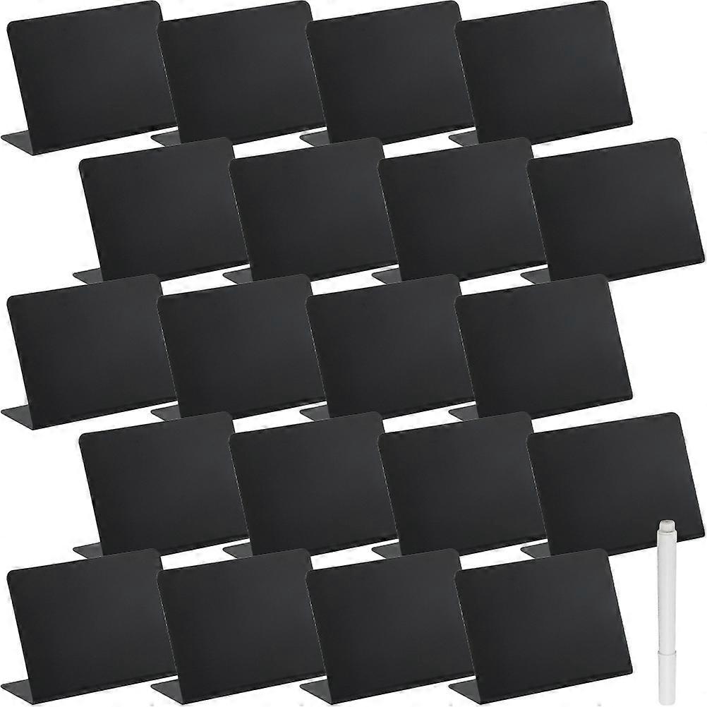 Mini Blackboard Sign for Writing 1Set Erasable Tabletop Message Board