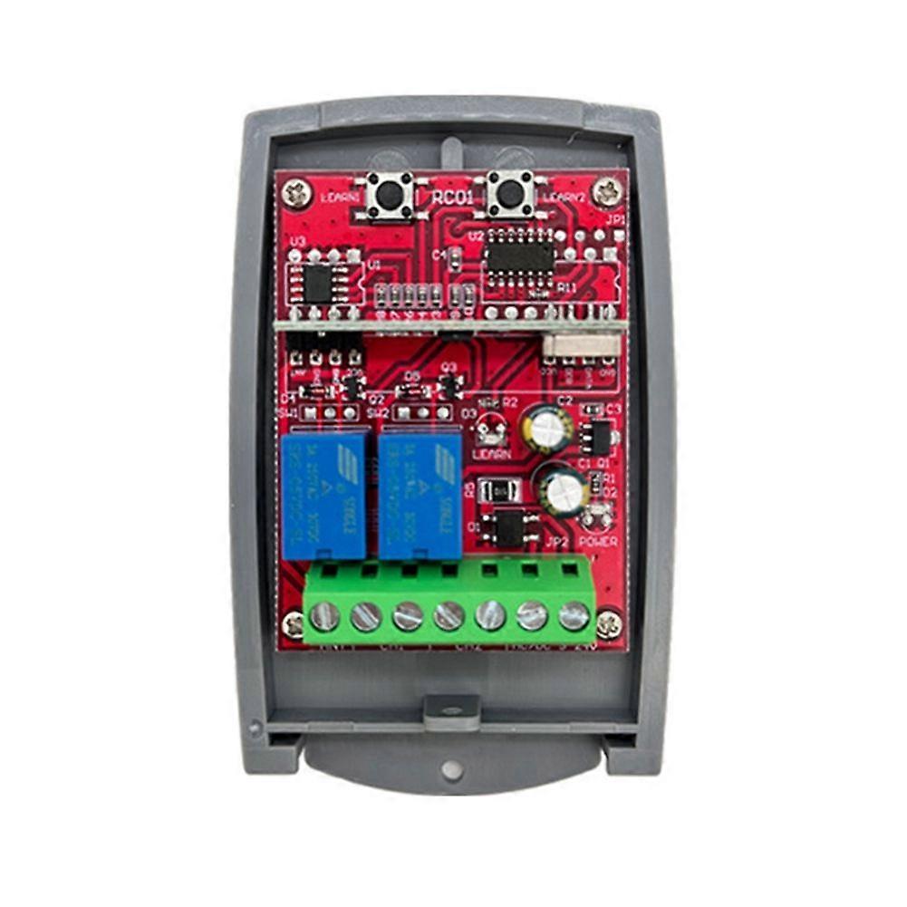 AC/DC9V-24V Universal 2-Channel Controller for Electric Rolling Garage Gate Door Remote Control