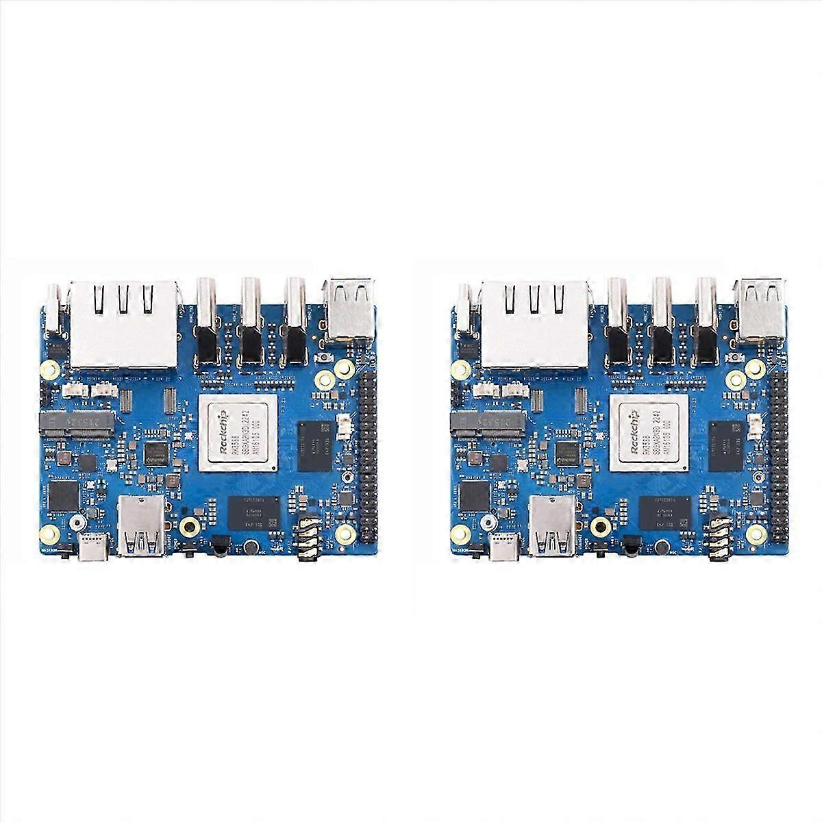 2X for 5 Plus 8GB RAM Single Board Computer RK3588 PCIE Module External Wifi6 Pi5 Plus Demo Developm