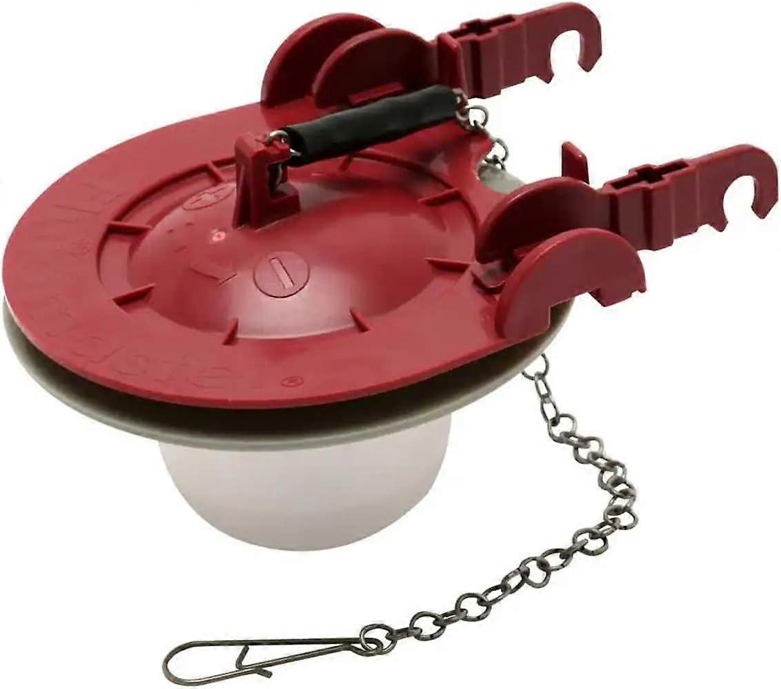 Adjustable 3 Inch Toilet Flapper Replacement for Fluidmaster 5403P4 WaterSaving Durable Red