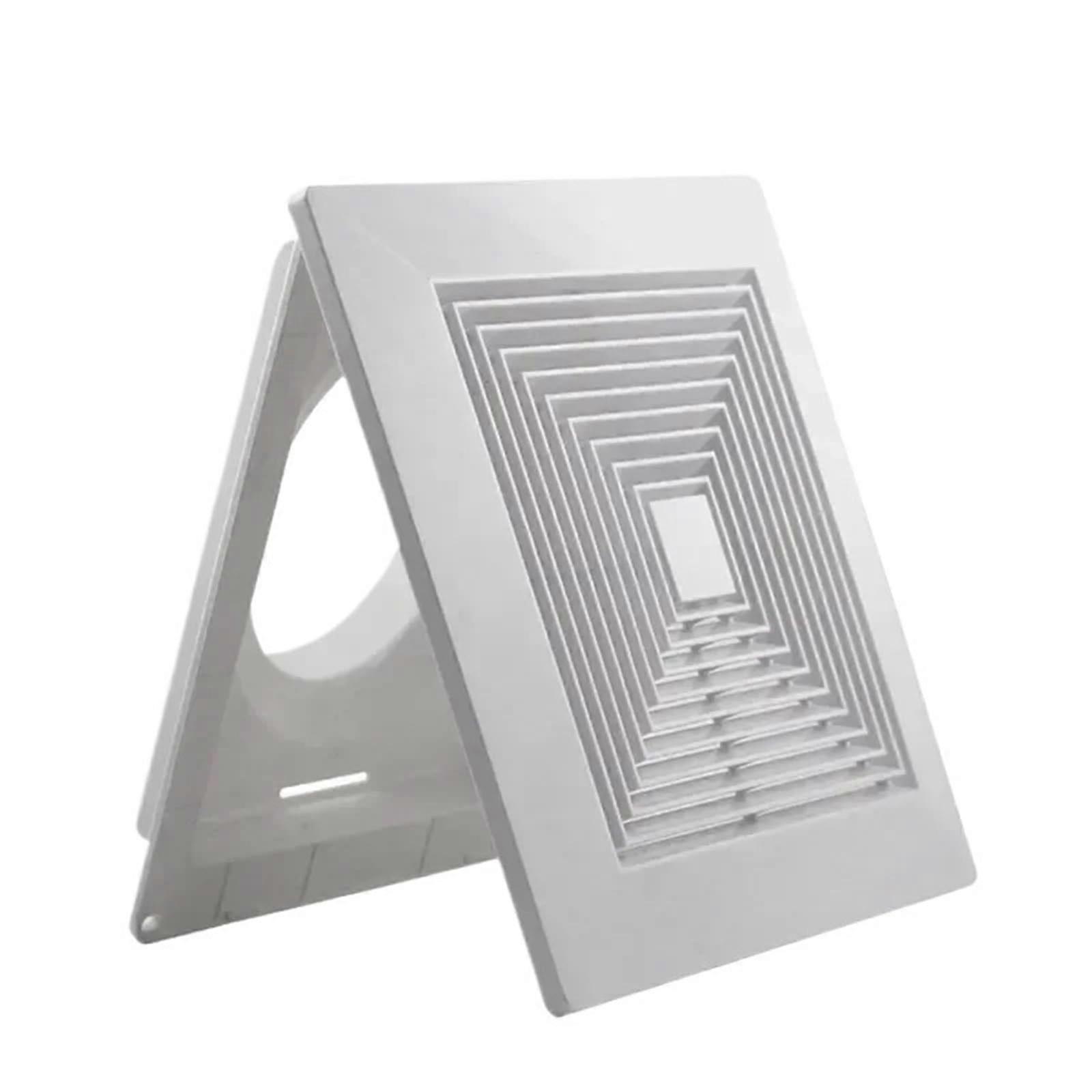 Ceiling Air Vent Diffuser ABS Square Vent Cover for HVAC with Easy Installation and Uniform Airflow