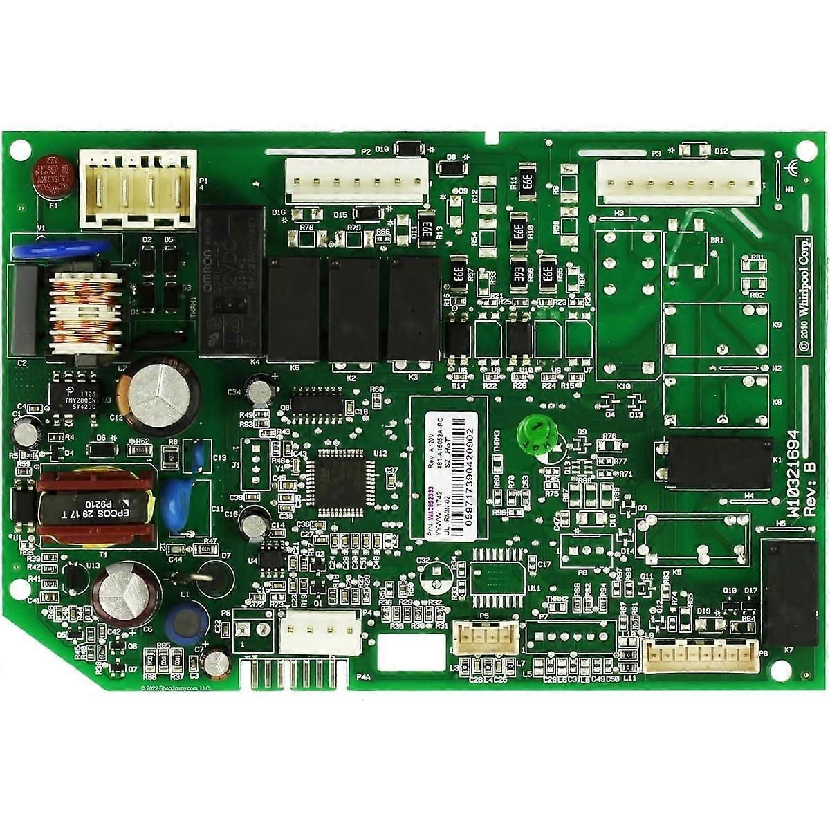 W10892333 OEM Refrigerator Main Control Board Replacement for Whirlpool KitchenAid Maytag