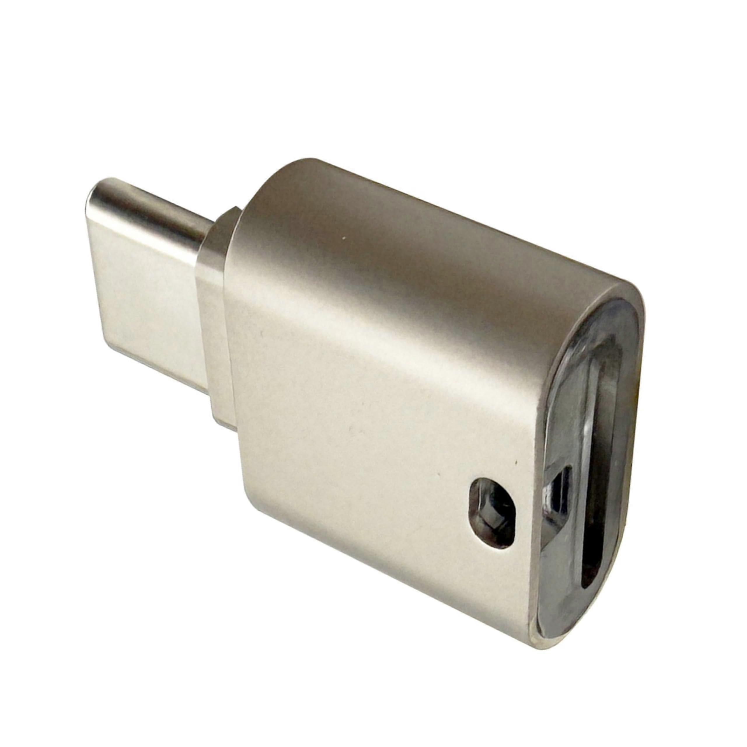 Type C USB C Memory Card Reader 2TB Support Speed Transfer for Smartphones Laptops Metal