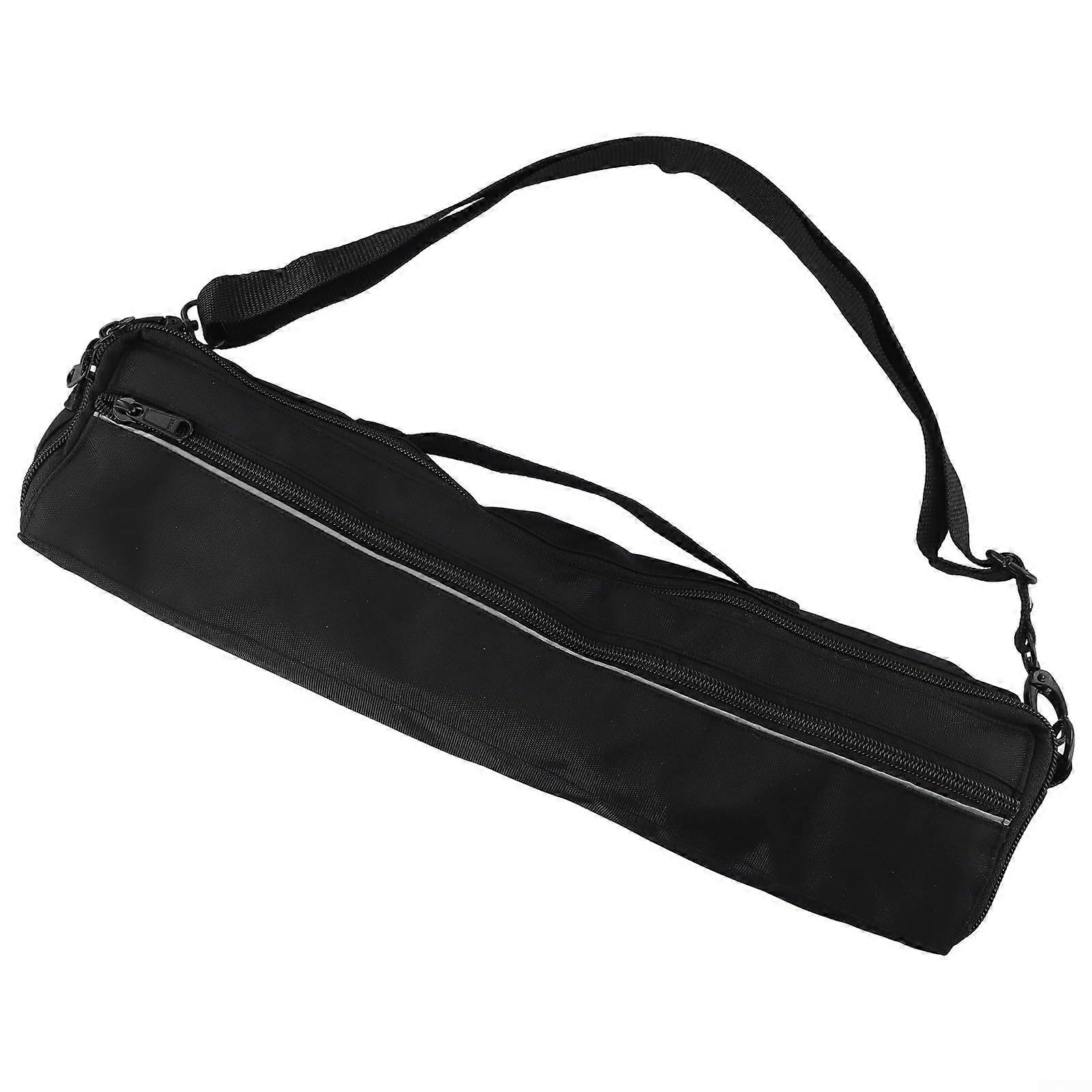Lightweight Flute Case for 16 and 17 Hole Flutes with Soft Wool Lining and Adjustable Shoulder Strap