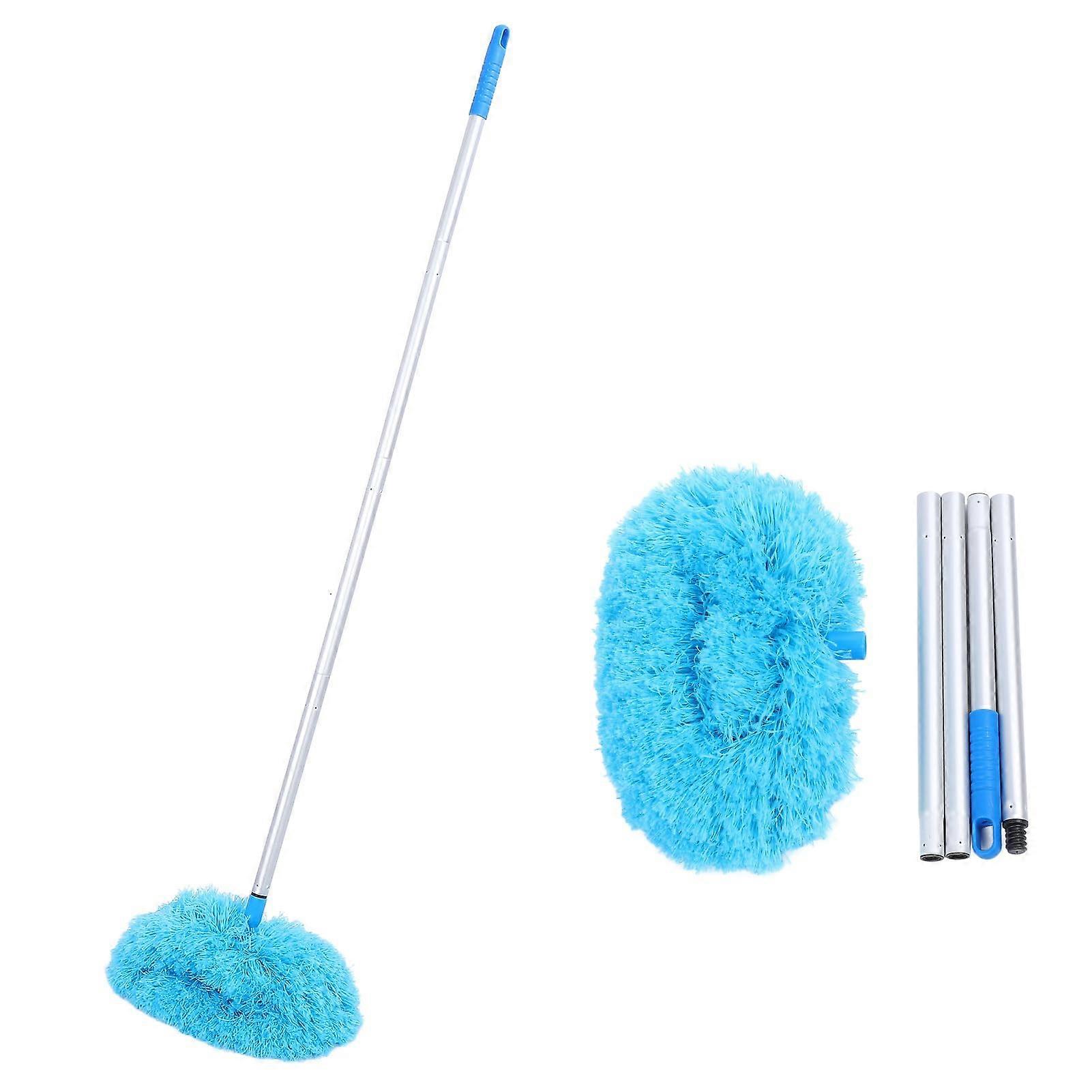 Ceiling Fan Duster with 140cm Extendable Pole, 360° Rotating Microfiber Brush for  Ceilings