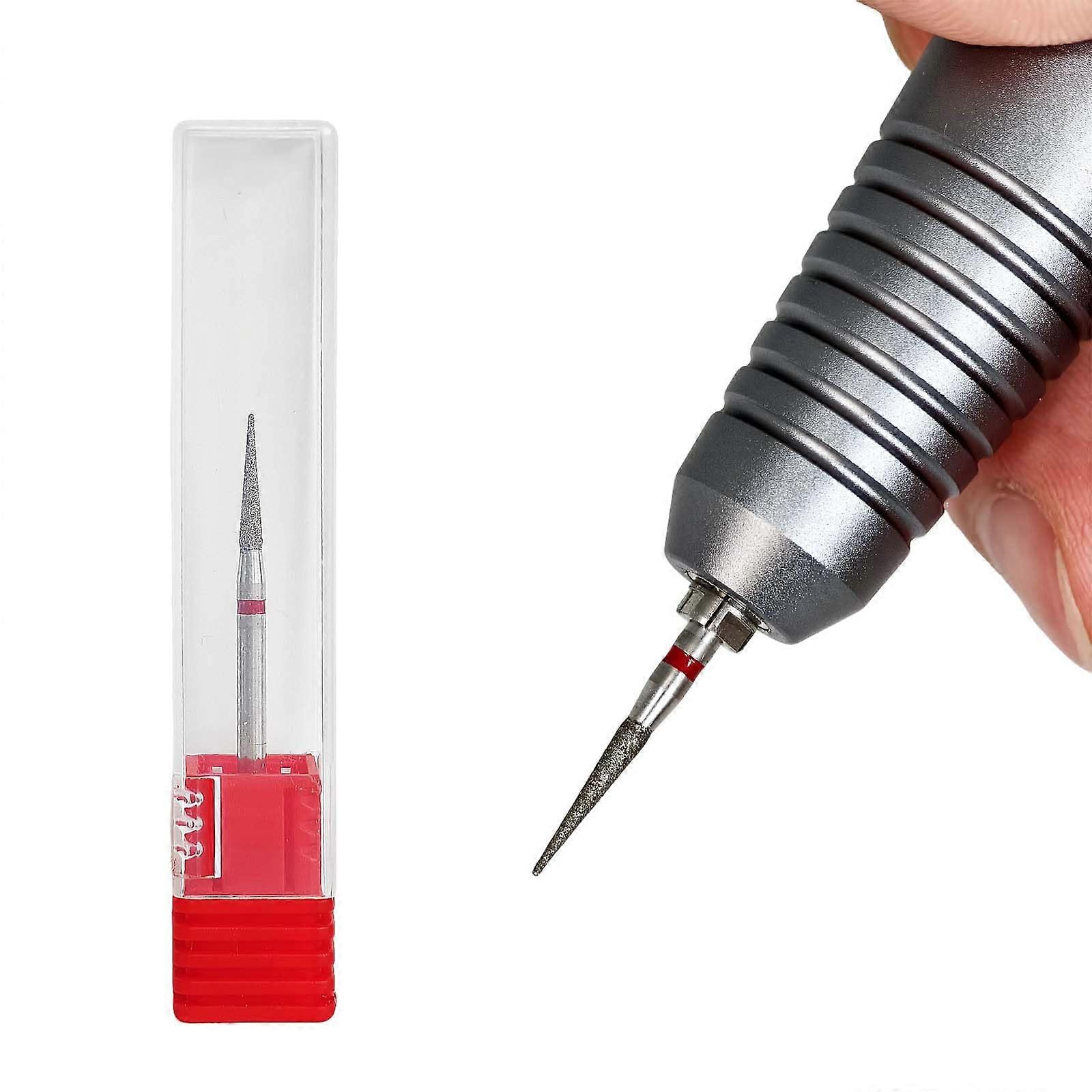 Professional Diamond Nail Drill Bits for Precise Cuticle Cleaning and Gentle Gel Removal