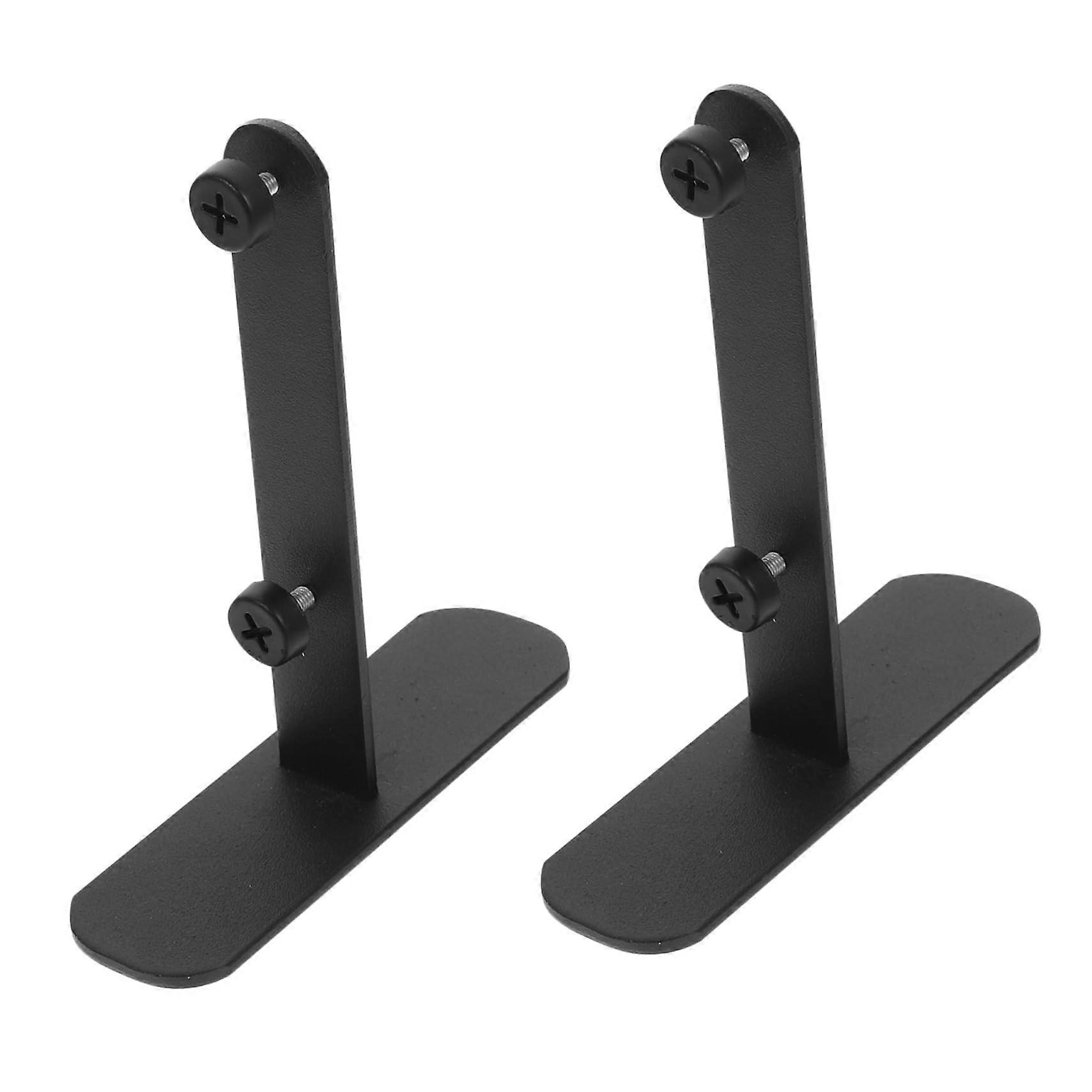 Pegboard Desk Mount Bracket Clamp Set Stainless Steel for Secure Workspace and Tool Organization