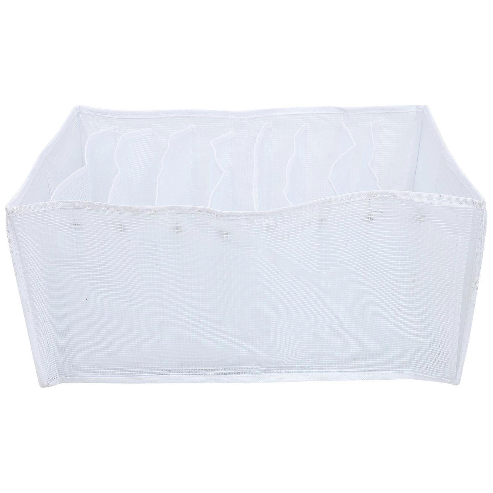 Mesh Clothes Storage Organizer Wardrobe Clothes Container for Storage Use