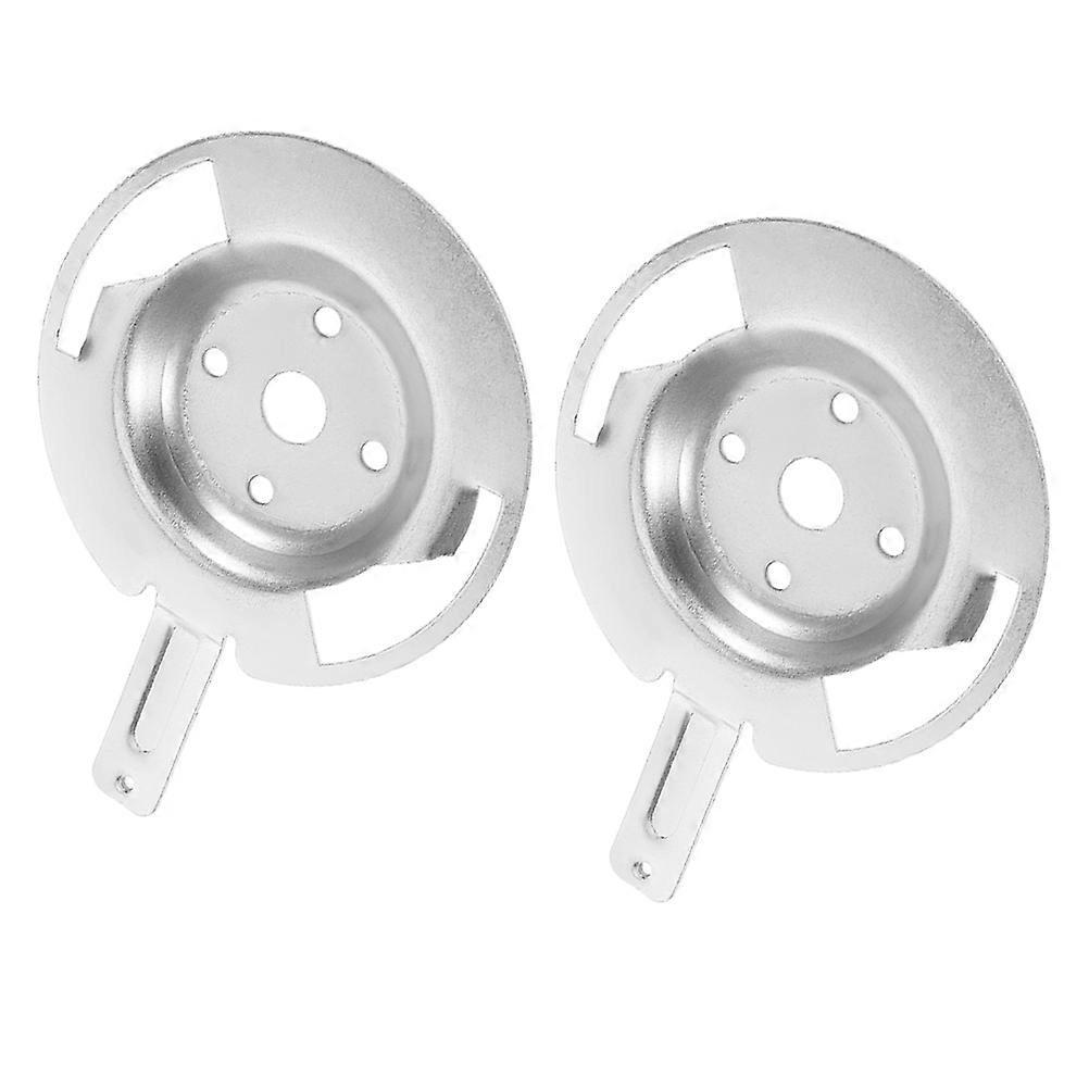 Ceiling Fan Replace Parts Metal Bottom Plate for Repair 2Pcs