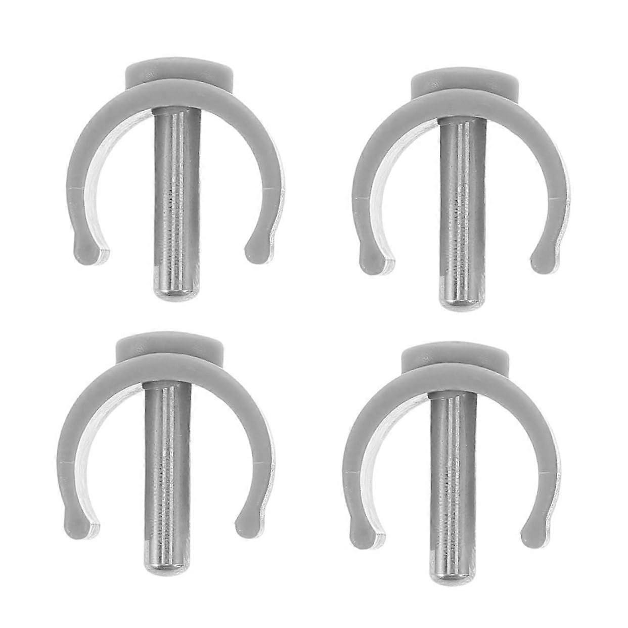 4pcs Adjustable Walking Cane Clips CShape Grip Clamps for Enhanced Stability and Easy Use