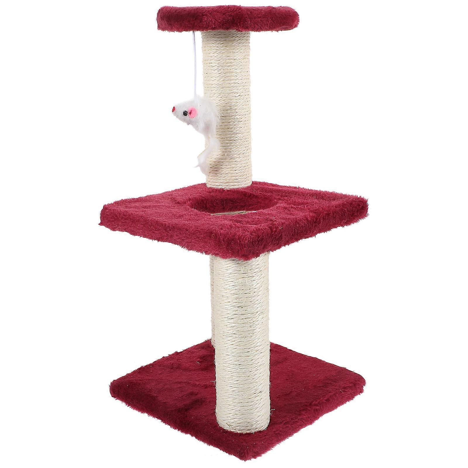 Multi-Layer Cat Scratcher Household Cat Scratching Post for Pets 2Pcs