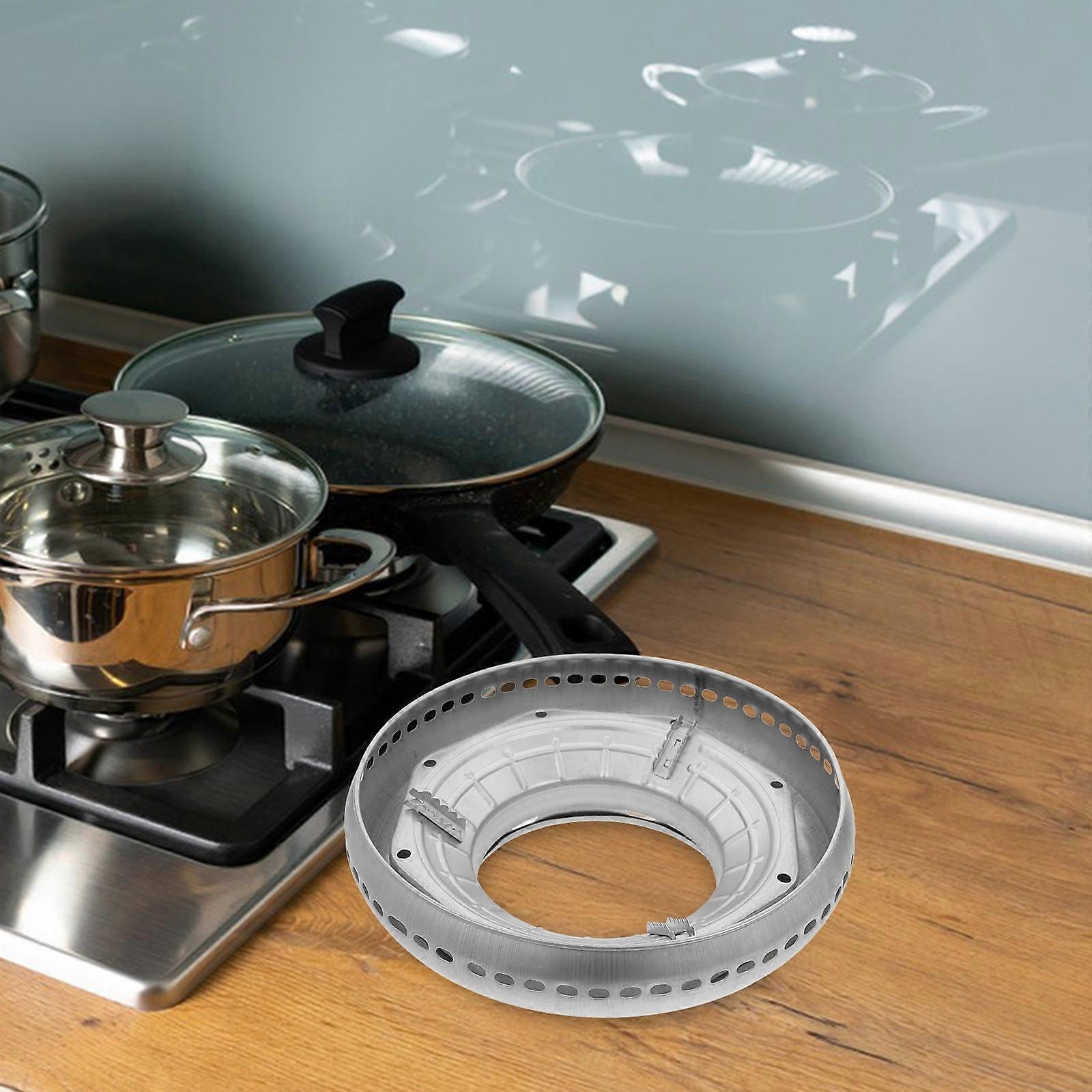 1Set Gas Stove Windshield Ring for Stainless Steel Fire Pit Windproof