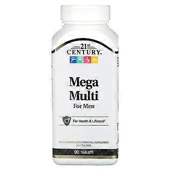 21st Century, Mega Multi for Men, Multivitamin & Multimineral, 90 Tablets