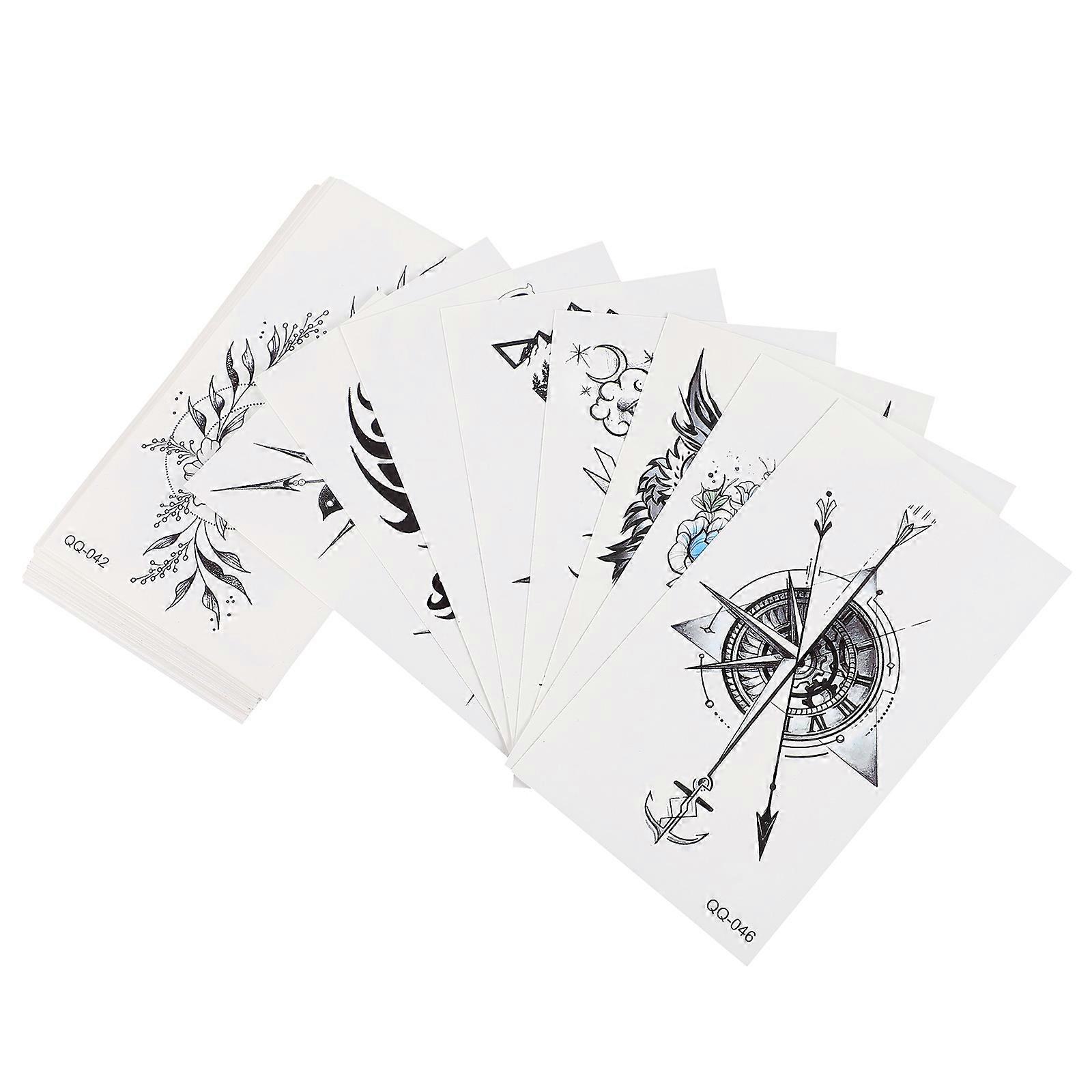 Temporary Tattoos Assorted Stickers for Decor 40 Sheets