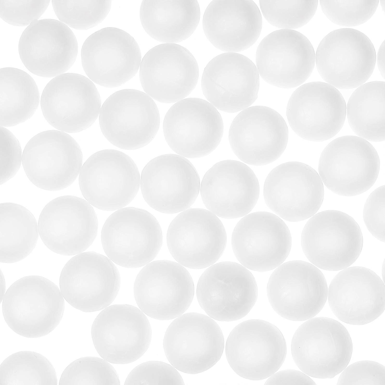 White Polystyrene Balls Solid Ball for Craft 200Pcs Wedding Decoration