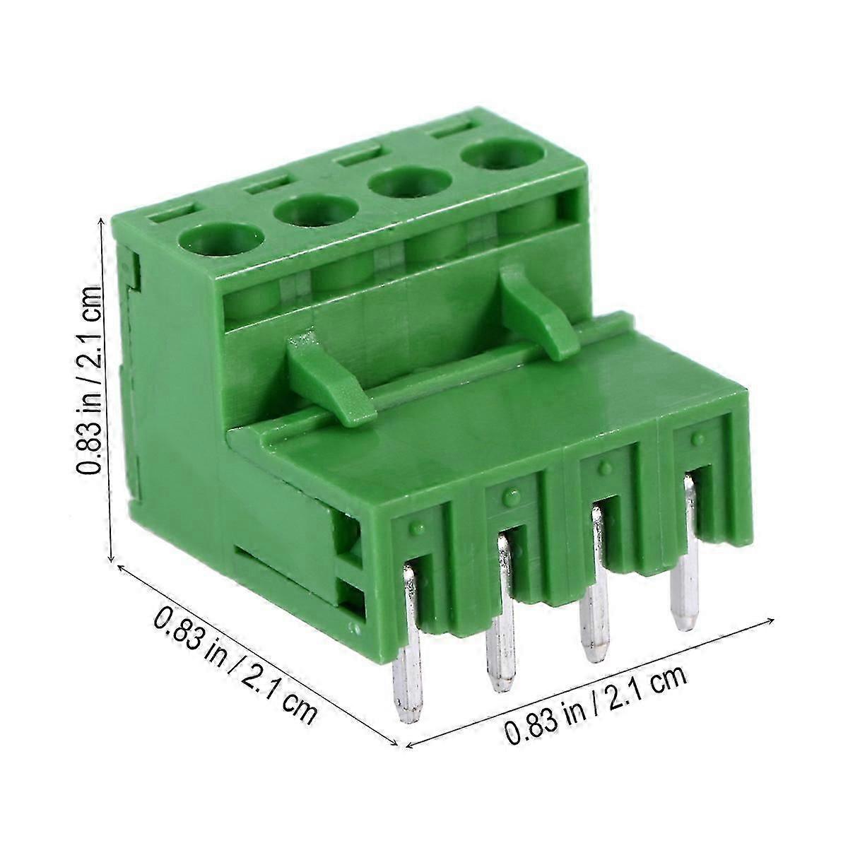 Pcb Terminal Blocks Connector for Pcb Connecting Pluggable Green
