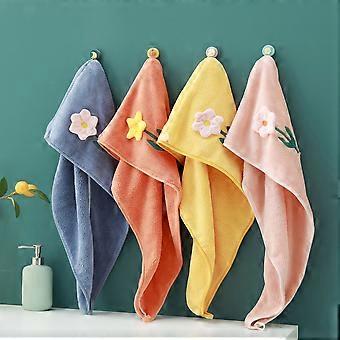 Magic Shower Cap for Women Bathroom Hair Turban Swivel Headband Girls Soft Microfiber Hair Towel Super Absorbent Quick Dry Cap