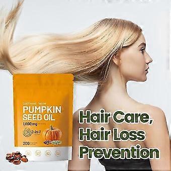 2 in 1 Pumpkin Oil Nutrition Gels & Chews, 300 Count
