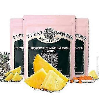 1-3pcs Feminine Balance Gummies 60 Count Nutrition Gels Chew tj3