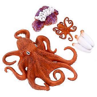 1 Set Marine Organism Simulation Toys Children Early Education Recognize Toys