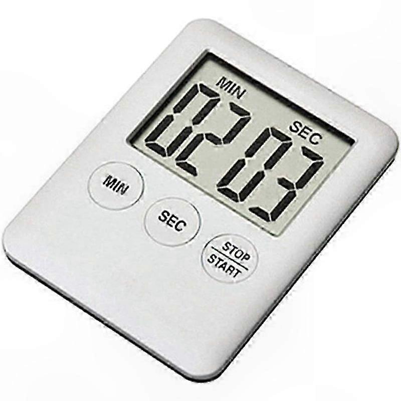 Compact Wall-Mount Countdown Cooking Alert Device with Clear Numeric Screen