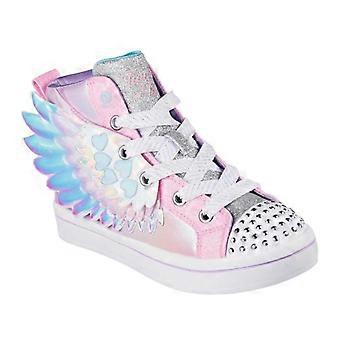 Skechers Girls TwiLites2.0 High Top Trainers