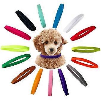 15 Pcs Puppy Collars,adjustable Puppy Kitten Collars Set