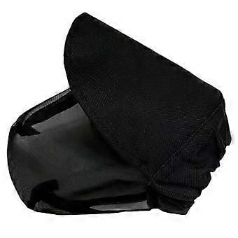 Breathable Mesh Dog Muzzle Hood for Small & Medium Dogs - Prevent Foxtails, Chewing & Licking - Adjustable Comfort Fit