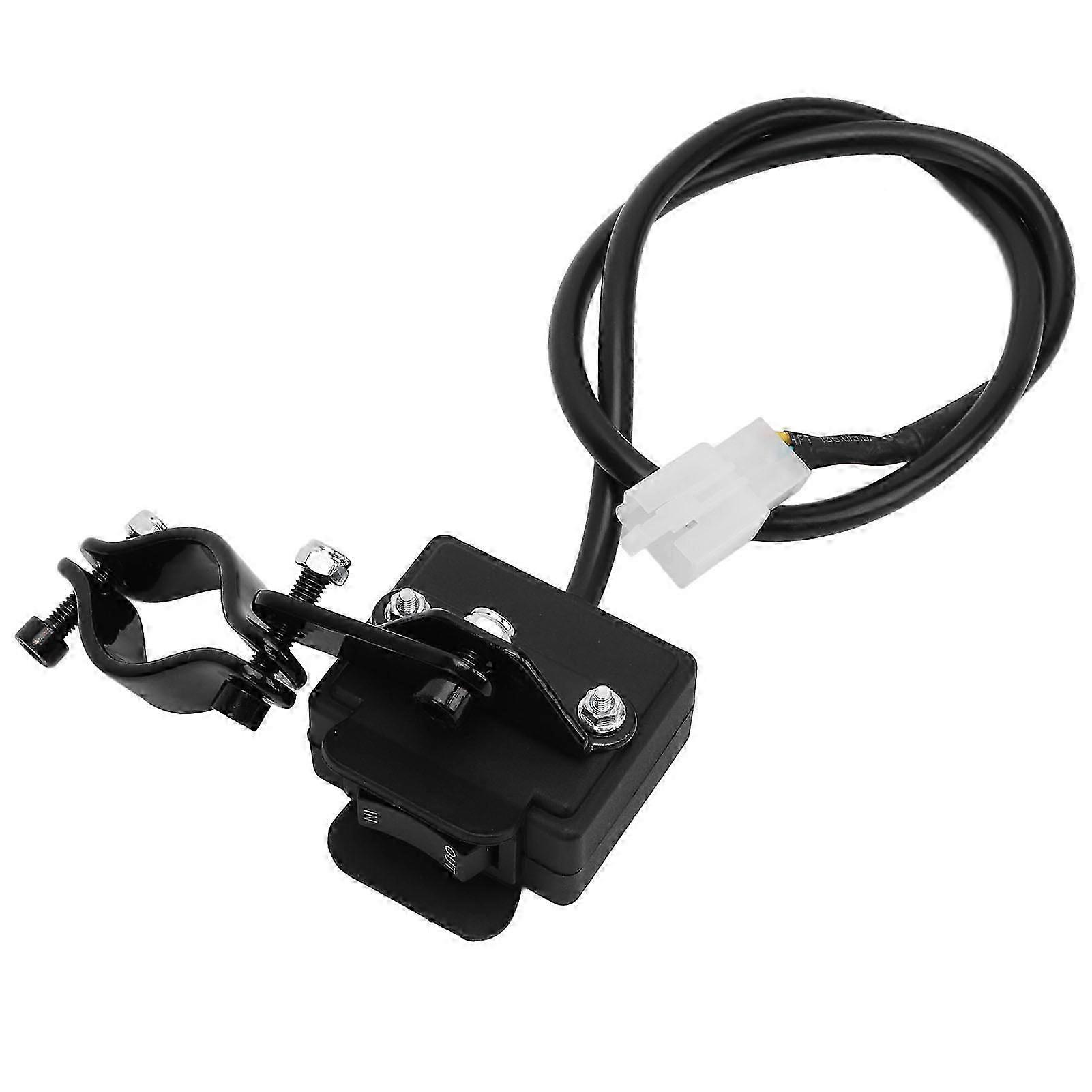 12V Winch Toggle Rocker Thumb Switch UTV Handlebar Control Kit
