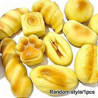 Bread Scented Stress-relieving Toy Slow Rebound PU Material Realistic