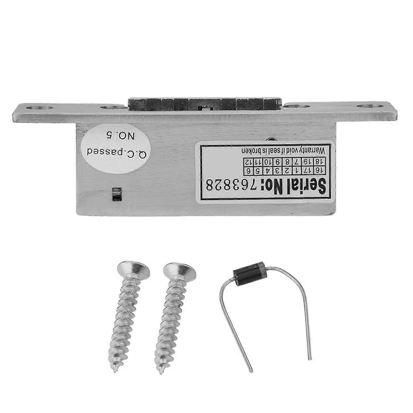 Adjustable Narrow Type Electric Strike Door Lock Double Unlock Mode Access Control Lock