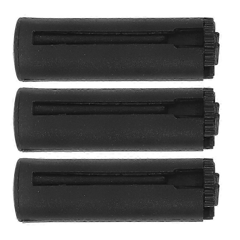 Retractable Belt Barrier Crowd Control Handle compatible with Wall Mount 3Pcs Set