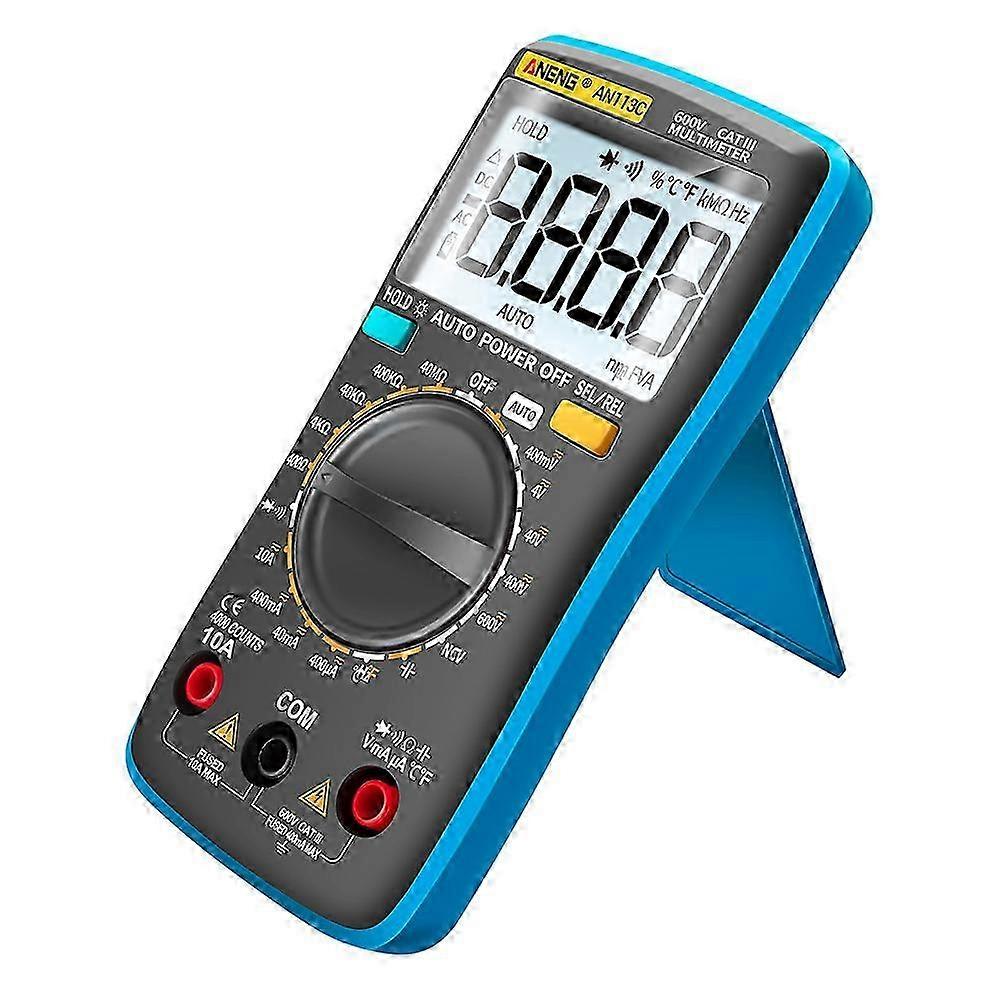 Automatic Multimeter compatible with Testing with Blue Screen and ABS Material 1pc