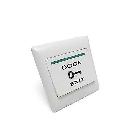 Door Access Control Push Button with OneTouch Exit, Wall Switch for Garage Door Opener