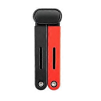 Bike Foldable Lock Anti-Theft Security Chain Cable Padlock 120CM Lengthened Chain Lock MTB Road Portable Cycling Lock