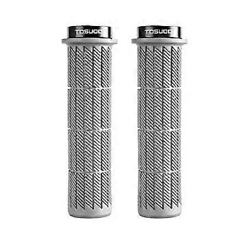 TOSUOD Bicycle Grip Anti-Slip Bicycle Handlebar Grips MTB Handle Grip Covers 22.2mm for Standard Bicycle Mountain Road Grey