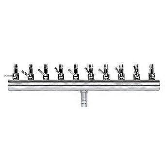 2/4/6/8/10 Ways Airline Splitter Manifold For Pump Hydroponics Air Flow Control - B