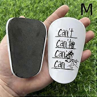 Mini Thickened Soccer Shin Pads Wear-resistant Shock Absorbing Non-slip Leg Guards for Teens Professional Football Matches